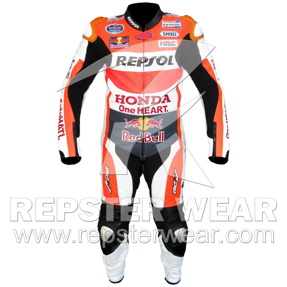 Honda Repsol MotoGp 2013 Motorbike Racing Leather Suit