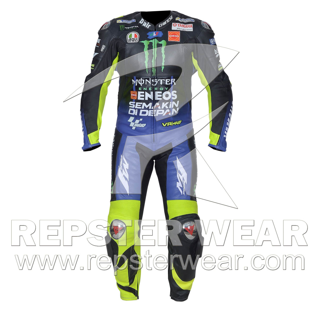 Valentino Rossi Motorbike Racing Leather Suit 2019