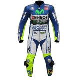Valentino Rossi Movistar Motorbike Racing Leather Suit 2015 - Repsters