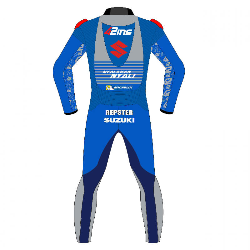 Suzuki Ecstar álex rins Motorcycle Racing Leather Suit 2020 - Repsters