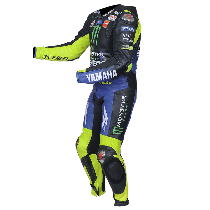 Valentino Rossi Motorbike Racing Leather Suit MotoGp 2019 - Repsters