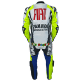 Valentino Rossi Yamaha Fiat MotoGp Racing Leather Suit - Repsters